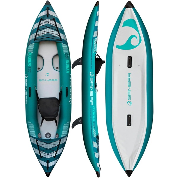 2025 Spinera Hybris 320 HDDS - 1 Pessoa Com Saco, 2 Barbatanas, 1 Assento Para Caiaque SP-K-HYB-320 -.. Green